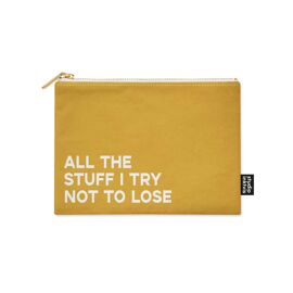 Canvas etui All the stuff I try not to lose... / Studio Inktvis
